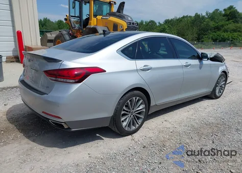 2017 Genesis G80 3.8 z USA, uszkodzony, nr VIN KMHGN4JE7HU168333